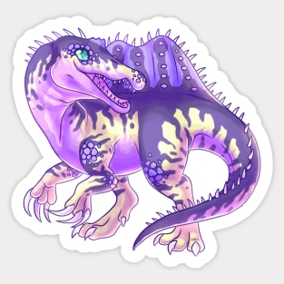 Pastel Spinosaurus Sticker